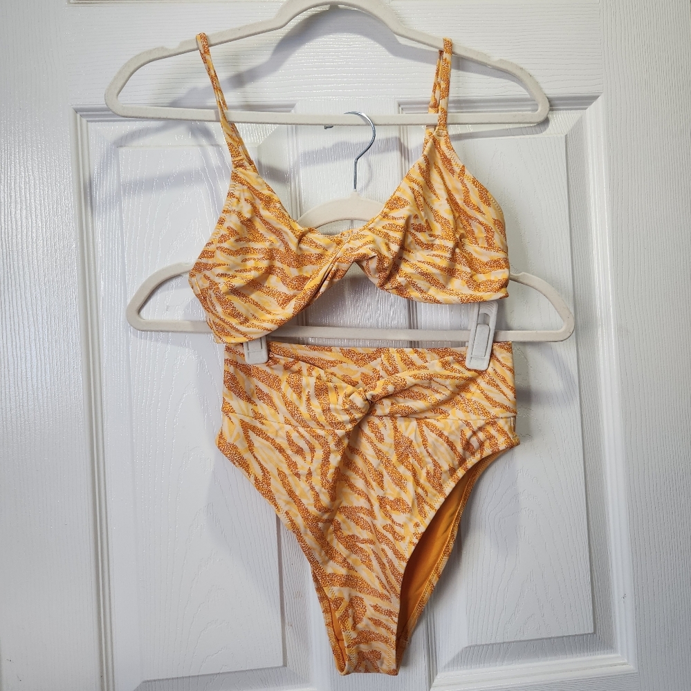 Aerie Orange Bikini Set